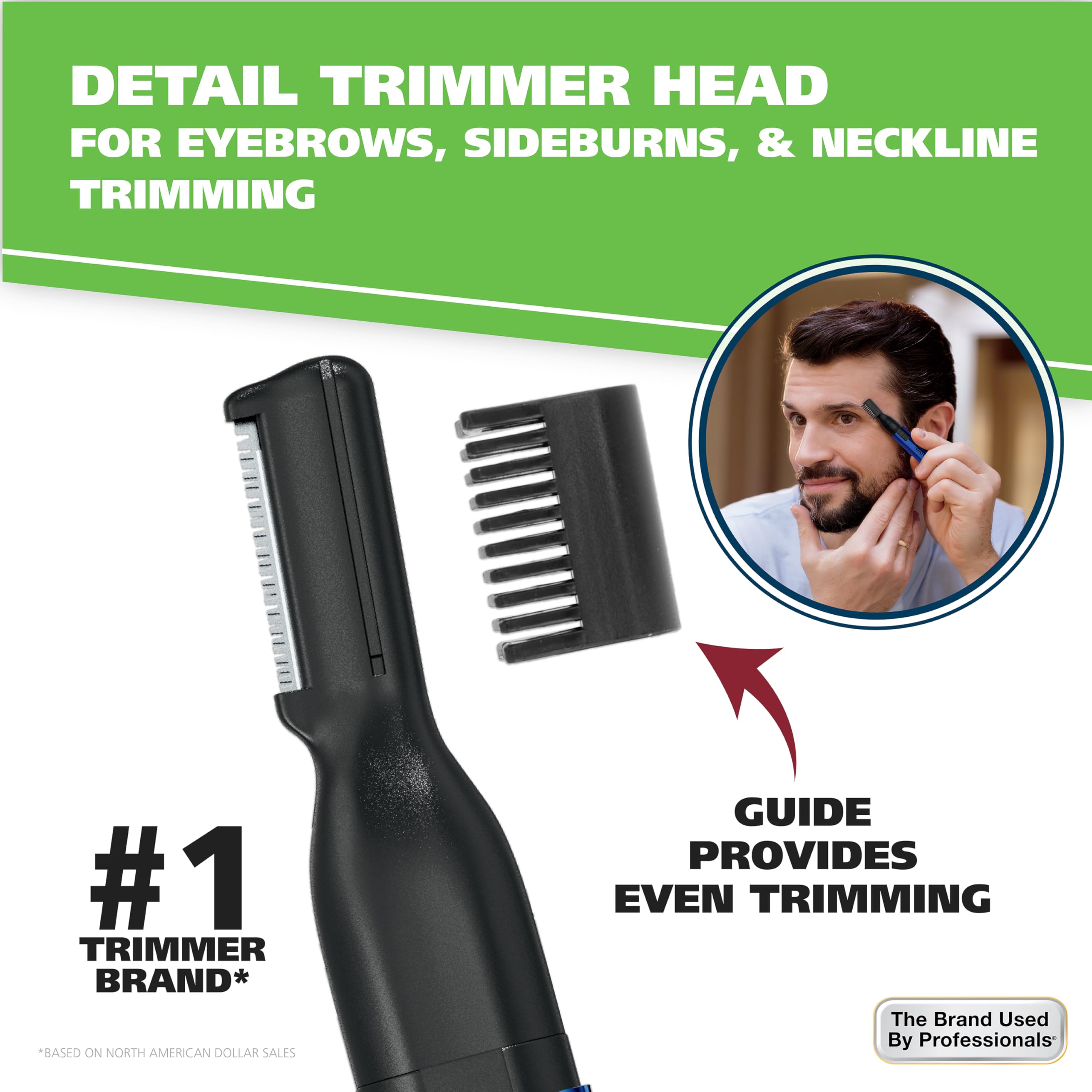 Buy now Wahl Lithium 2 in 1 Battery Pen Detail Touch Up Trimmer for Nose, Ear, Neckline, Eyebrow, & Other Detailing - Blue - by The Brand Used by Professionals - Model 5643-200 at indiglob india