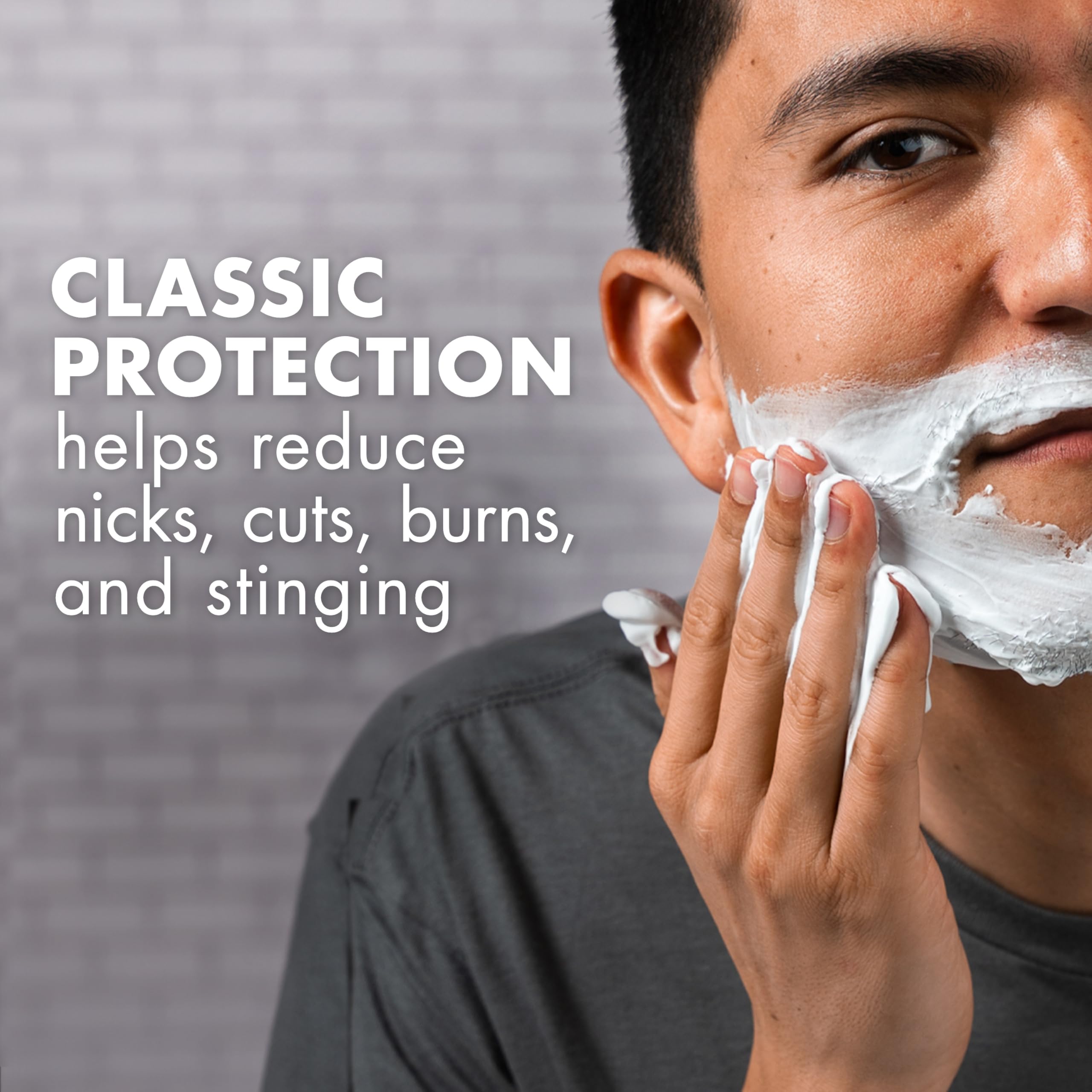Gillette Foamy Regular Shaving Foam, 2 oz