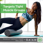 Gaiam Restore Foam Roller, Muscle Recovery, 36" Long