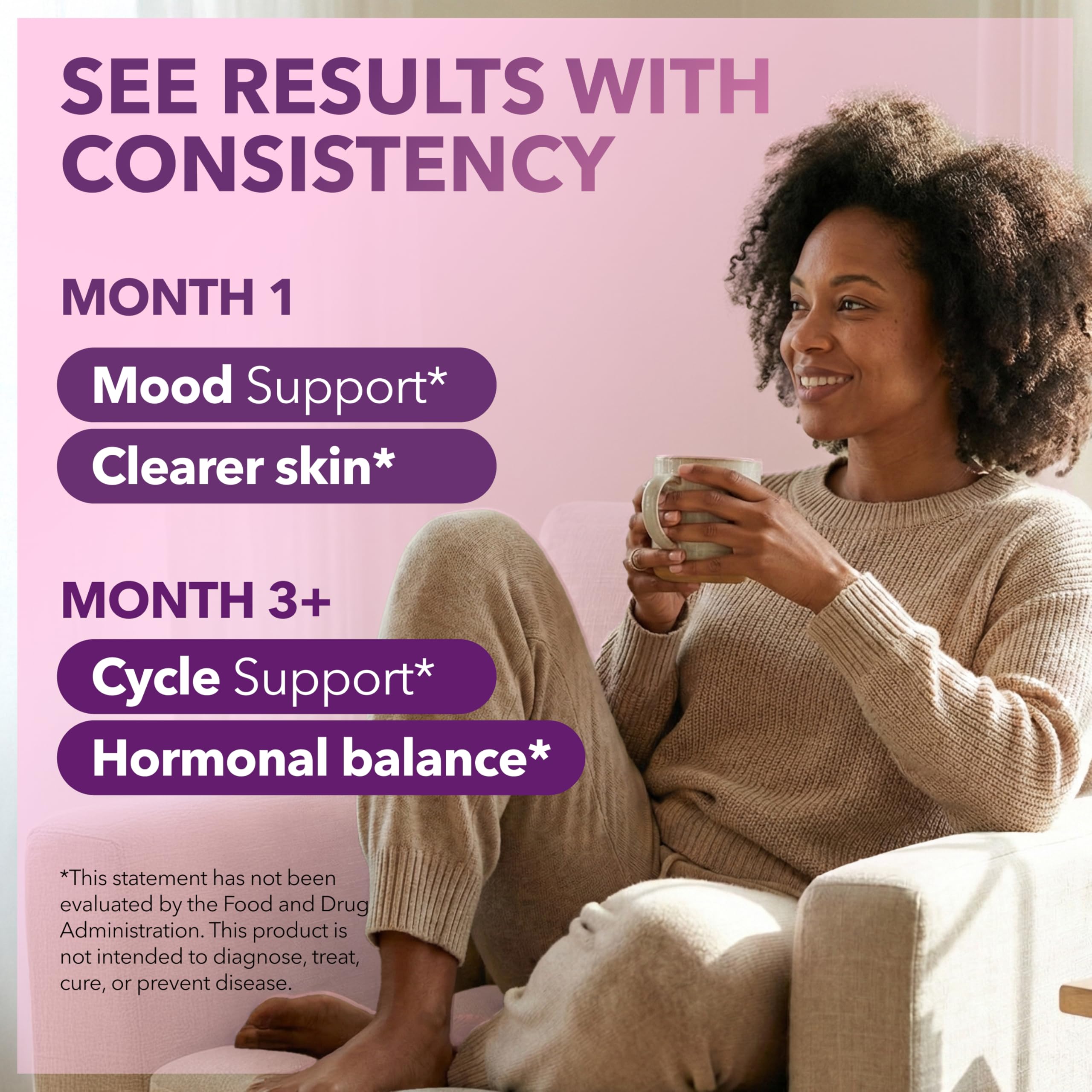 Intimate Rose Myo-Inositol & D-Chiro Inositol Blend - 40:1 Blend Ratio - Women's Daily Wellness Support - Vitamin D & Ashwagandha, 3 Bottles