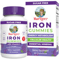 MaryRuth's Iron Gummies for 14+ with Vitamin C for Absorption | Sugar Free | Gummy Iron Supplement + VIT C | Energy Metabolism | Cellular Health | Immune Support | Vegan | Non-GMO | 60 Count | Sugar Free, Vegan, Cellular Health