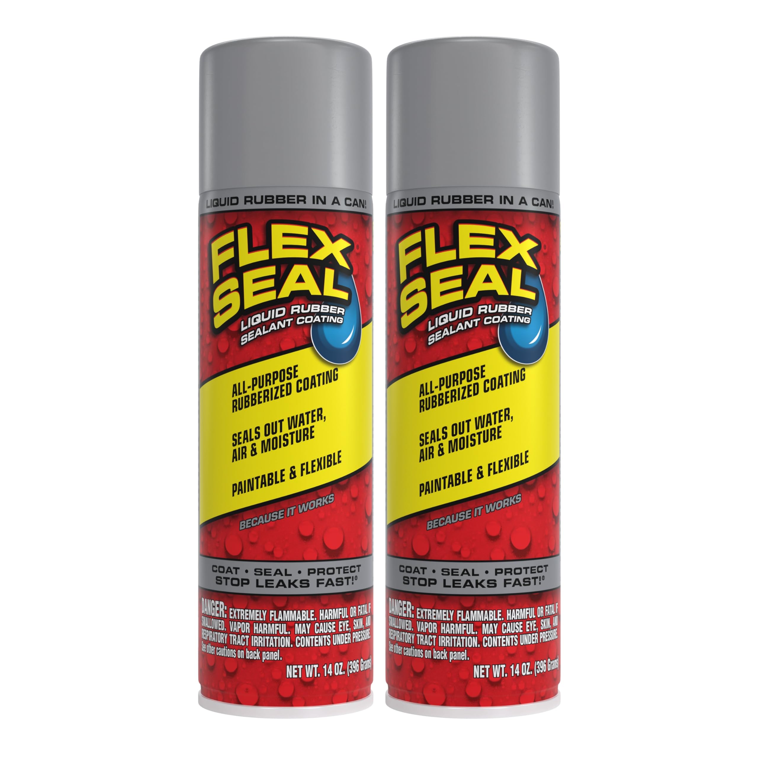 Buy now Flex Seal, 14 oz, Clear, Stop Leaks Instantly, Transparent Waterproof Rubber Spray On Sealant Coating, Perfect for Gutters, Wood, RV, Campers, Roof Repair, Skylights, Windows, and More at indiglob india