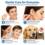 Ear Cleaners Reusable Tool for Dry Earwax Adhesive Tip