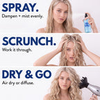Sea Salt Spray for Hair – Texturizing Spray, Beach Waves & Volume (8.5 oz)
