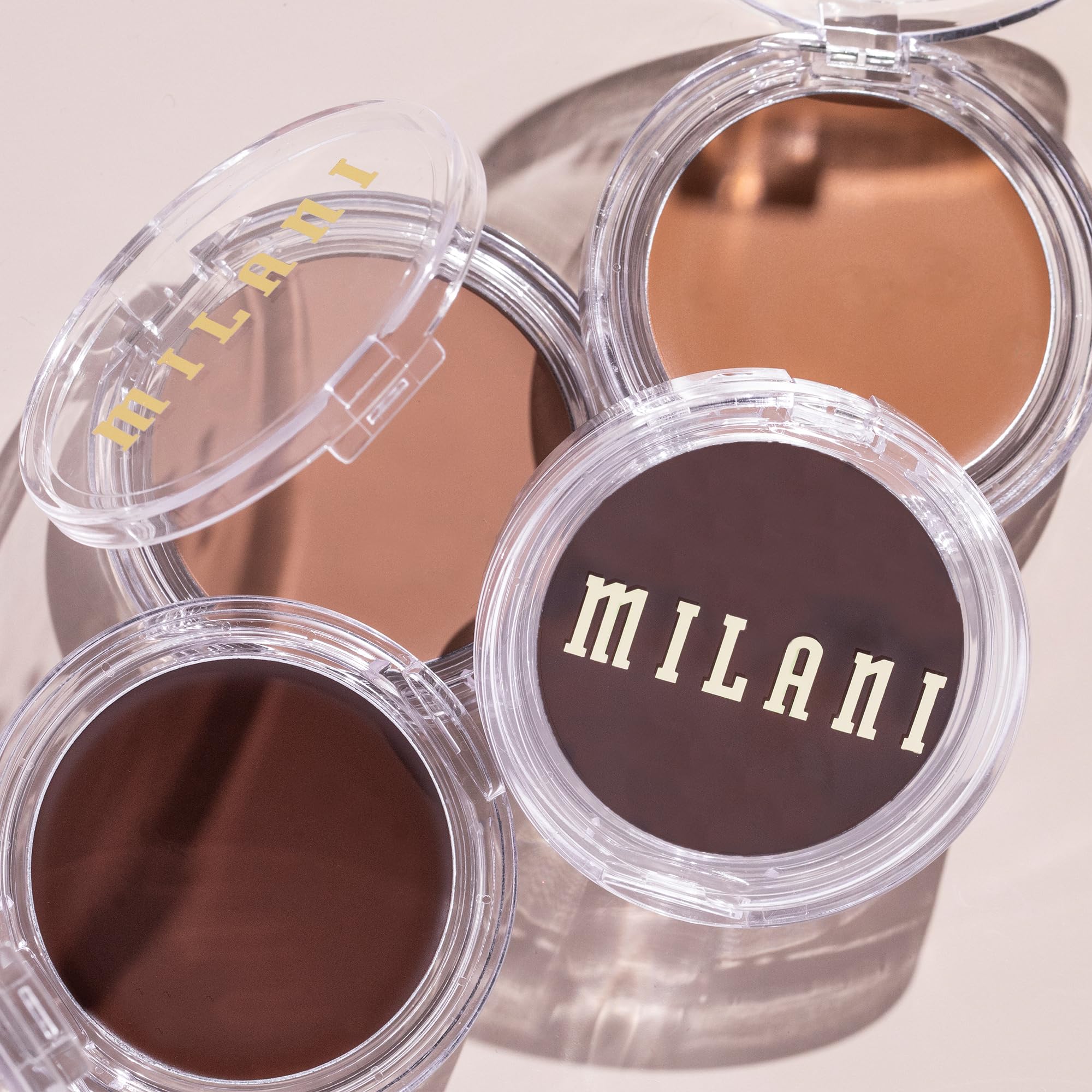 Milani Cream Bronzer, Cheek Kiss Cream Bronzer - Mocha Moment | Ultra-Blendable & Buildable Sun-Kissed Color. Infused With Nourishing & Hydrating Fruit Extracts. Made In Korea. Cruelty-Free