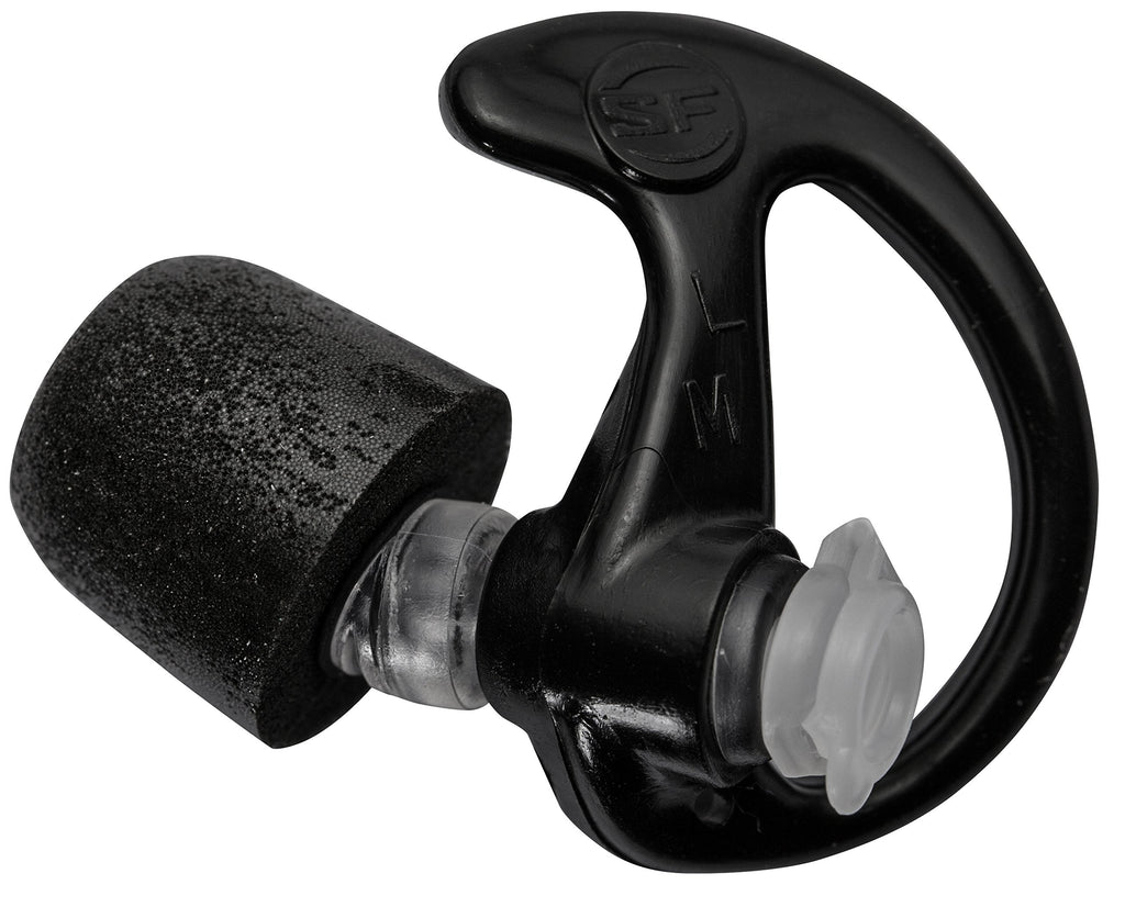 Buy now SureFire EP7 Sonic Defenders Ultra filtered Earplugs w/ Comply Canal Tips, reusable, Black, Medium at indiglob india