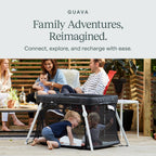 Guava Lotus Travel Crib with Lightweight Backpack Design | Baby Travel Bed