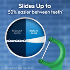 Buy now Oral-B Glide Complete Floss Picks, Dental Floss Picks, Scope Outlast, 75-ct, Toothpicks Floss Picks at indiglob india