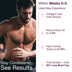 Bear Balanced Creatine Gummies for Men & Women - Creapure® Creatine Monohydrate, L-Theanine, L-Tyrosine & B12 for Muscle Growth, Strength, Focus, Energy & Health - Low Calorie, Sugar-Free, & Vegan