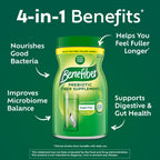 Benefiber Prebiotic Fiber Supplement Powder, Unflavored, 250 Teaspoons | Plant-based Prebiotic Fiber Powder, Sugar-Free, Dissolves Clear and Tasteless, GLP-1 Support for Digestive Health