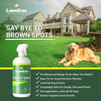 Dog Spot Repair Grass Paint, Pre-Mixed & Ready to Spray, 32oz