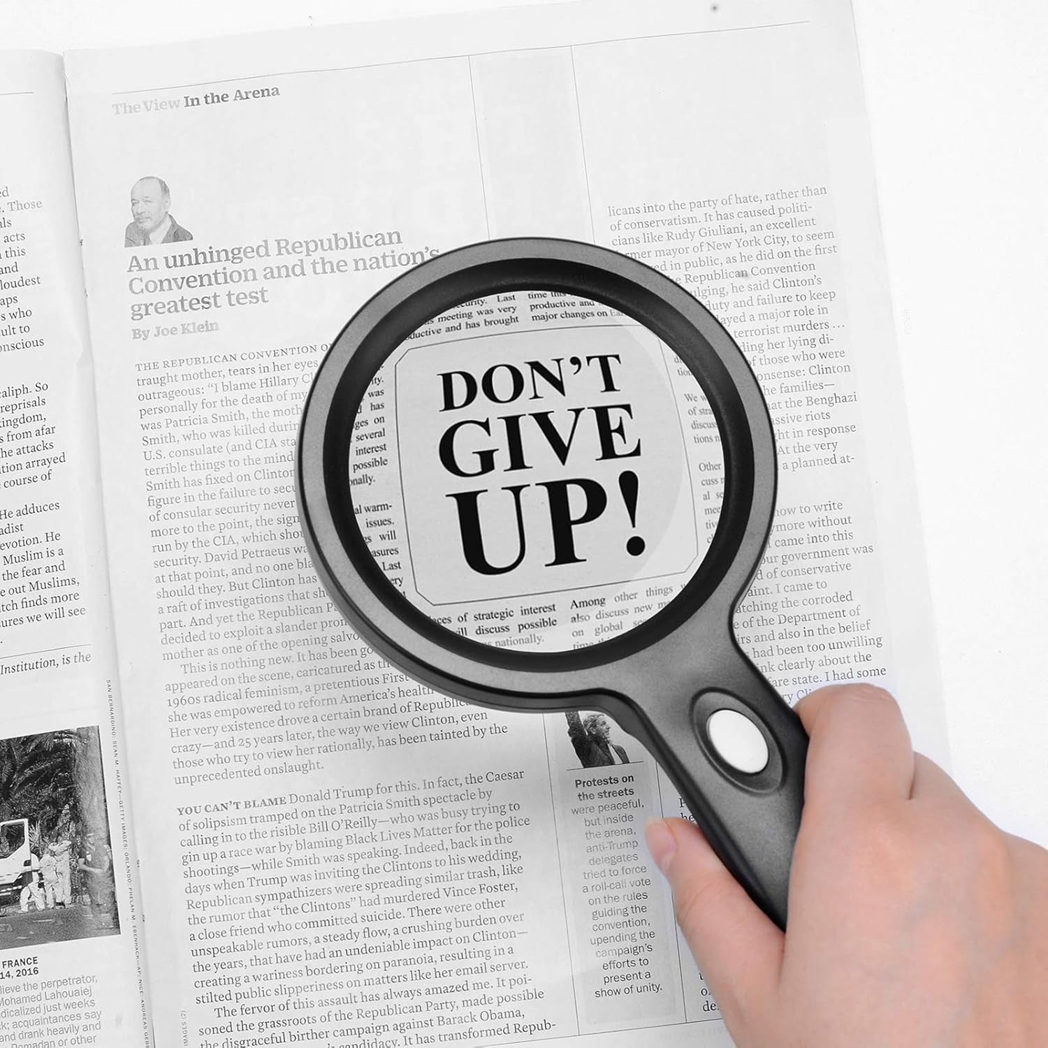 Buy now Magnifying Glass with Light, 10X Handheld Large Magnifying Glass 12 LED Illuminated Lighted Magnifier for Macular Degeneration, Seniors Reading, Soldering, Inspection, Coins, Jewelry, Exploring at indiglob india