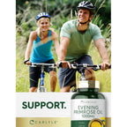 Carlyle Evening Primrose Oil Supplement 1000mg | 80 Softgel Capsules