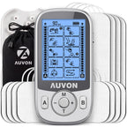 AUVON 24 Modes Dual Channel TENS Unit Muscle Stimulator for Pain Relief
