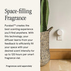 Pura Home 4 Fragrance Diffuser - Adjustable Home Diffuser with LED Light & Automatic Vial Detection - Wi-Fi Device for Personalized Home Scenting Experience - Long-Lasting Aroma