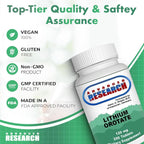 Buy now Dr. Hans Nieper Lithium Orotate 5mg, 200 Count, Lab Tested, Non-GMO, Gluten Free, Vegan Friendly, Supports Brain Health at indiglob india