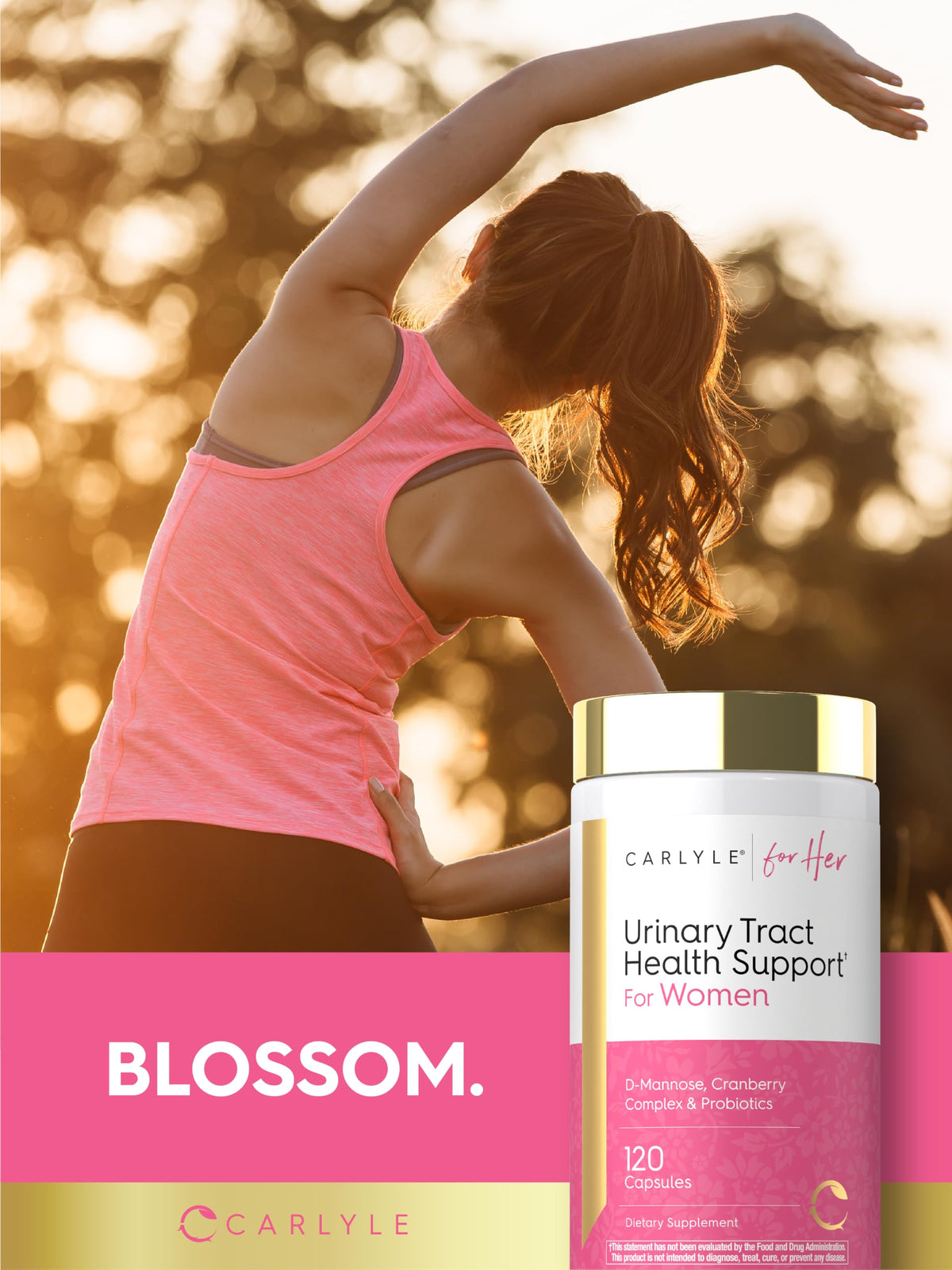 Carlyle Urinary Tract Health for Women | 120 Capsules | Relief for Women
