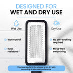 Colossal Foot rasp Foot File and Callus Remover. Best Foot Care Pedicure Metal Surface Tool to Remove Hard Skin. Can be Used on Both Wet and Dry feet, High Grade Stainless Steel File