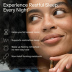 Seed PM-02 Sleep + Restore - for Adults - 30-Day Supply with Jar | Non-Habit Forming - Gentle Melatonin & Ashwagandha - Nightly Sleep Support - Vegan Capsules