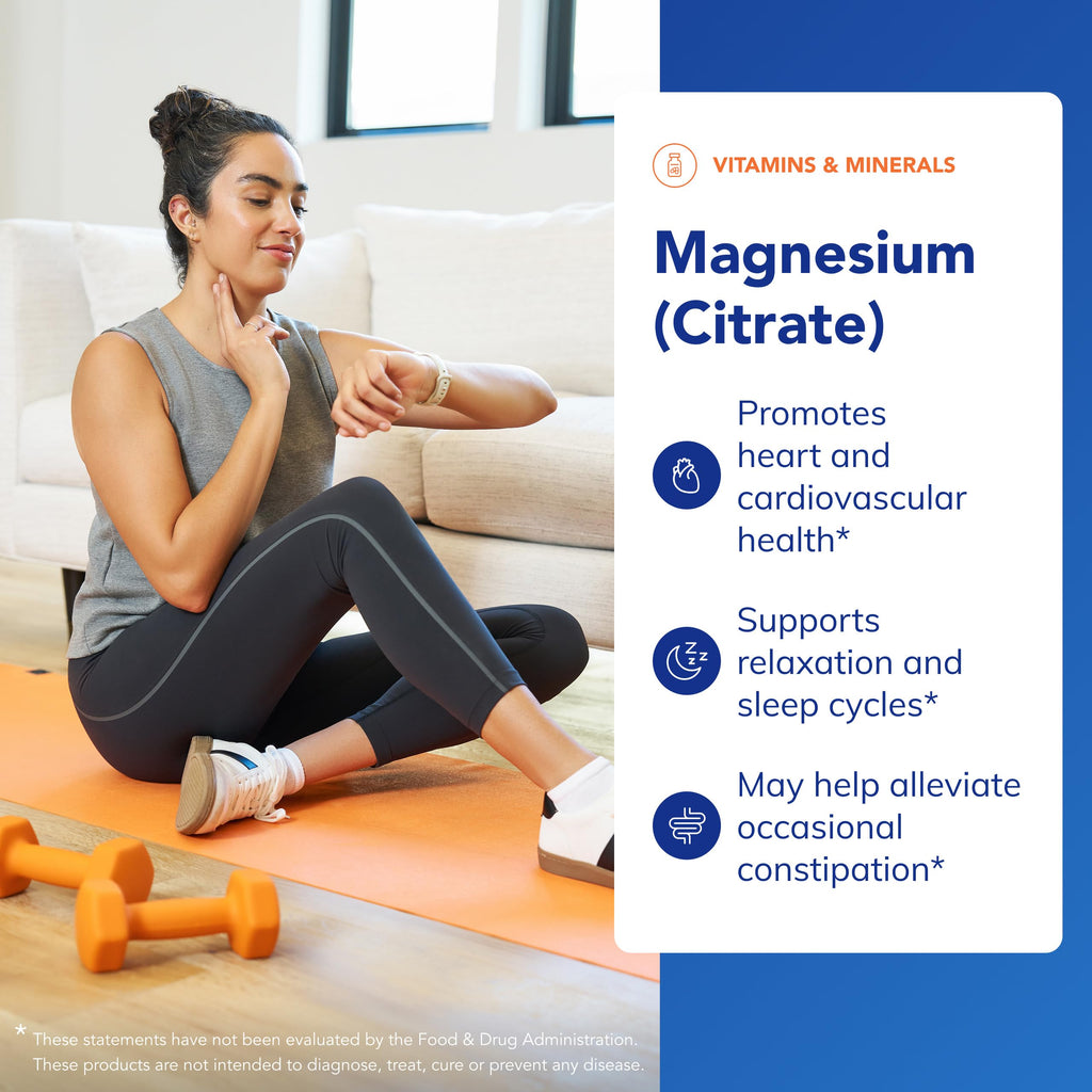 Pure Encapsulations Magnesium (Citrate), 90 Capsules | Supplement for Sleep, Heart Health, Brain Health, Bone Health, Energy, Muscles, and Metabolism*, with Premium Magnesium