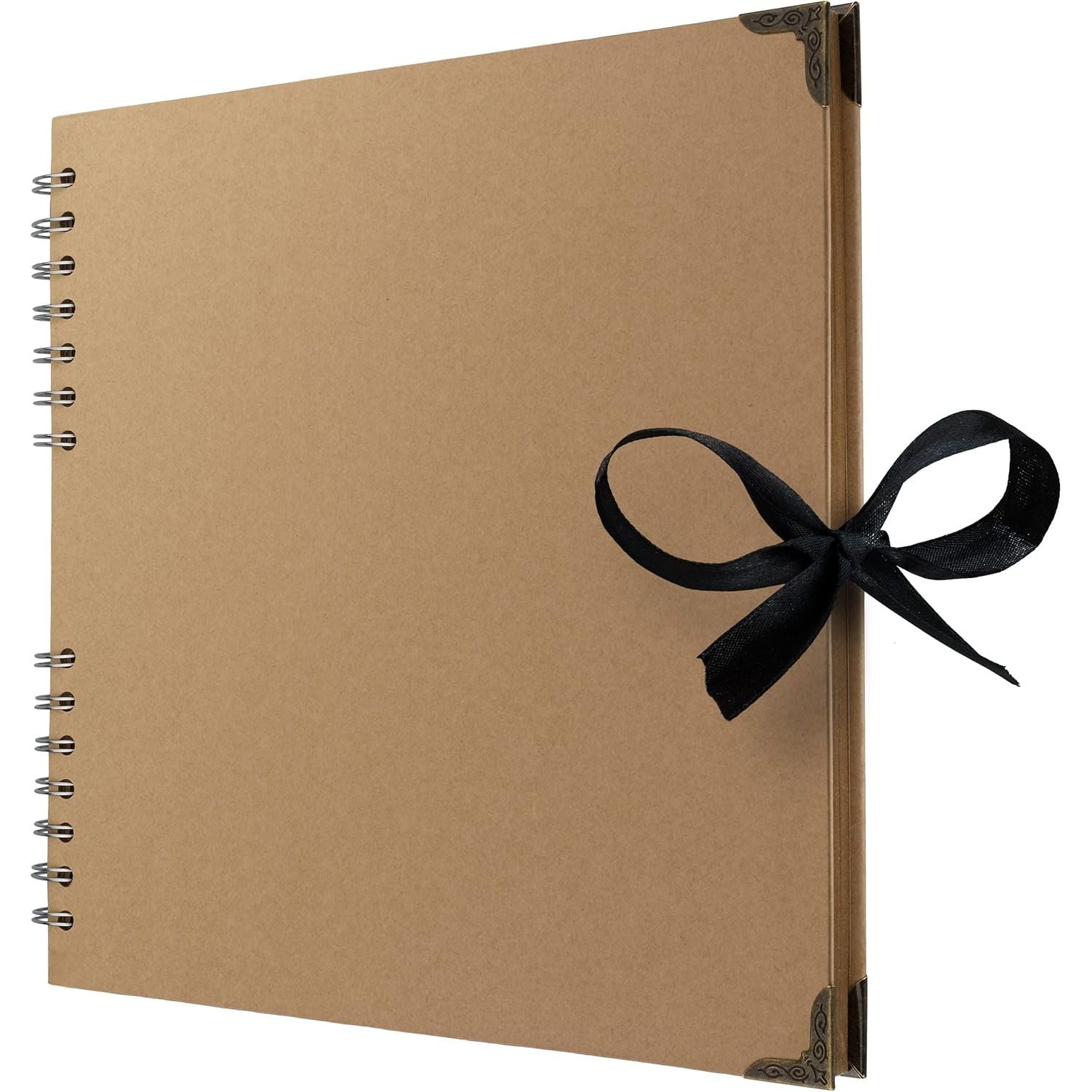 Buy now Bstorify Scrapbook Album 60 Pages (8 x 8 Inch) Brown Thick 200gsm Kraft Paper, Photo Album Scrapbook, Memory Book - Ideal for Your Scrapbooking Albums Art & Craft Projects 10 x 10 Inch Brown at indiglob india