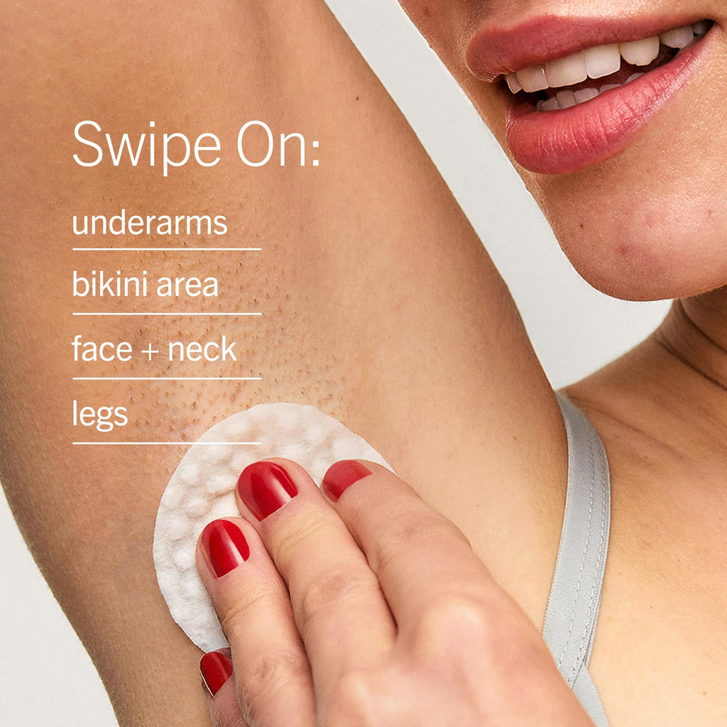 First Aid Beauty Ingrown Hair Pads Aftershave Treatment to Help Prevent Razor Bumps, Exfoliate Underarms & Bikini Area, Sensitive Skin