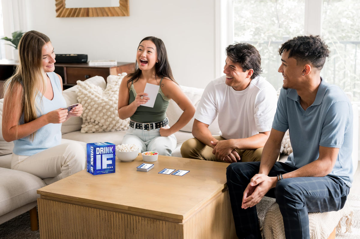 DRINK IF… Adult Drinking Party Game for Icebreaker & Conversation Starter