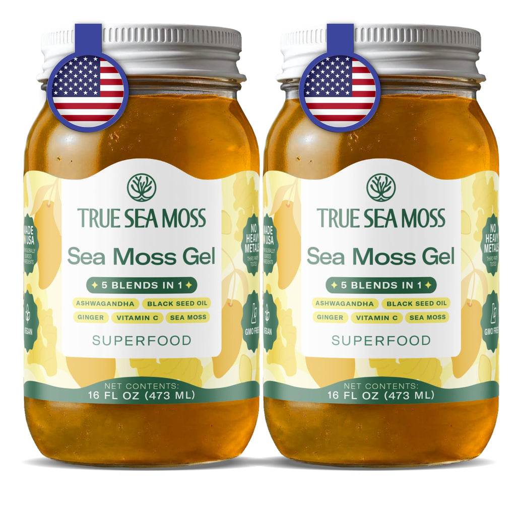 Buy now TrueSeaMoss Sea Moss Gel – Made in USA – Wildcrafted Seamoss, Fruits & Jarred Vegetables – Pineapple, Pack of 1 (Labels may Vary) at indiglob india