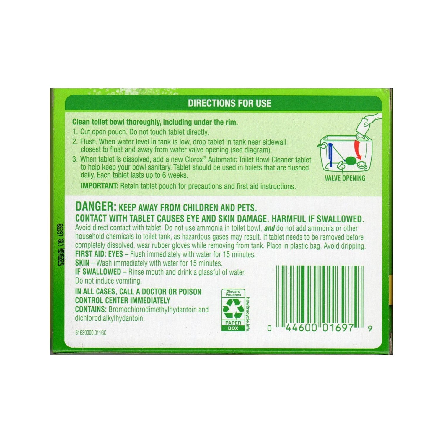 Buy now Clorox Automatic Toilet Bowl Cleaner Tablets (2-Pack) at indiglob india
