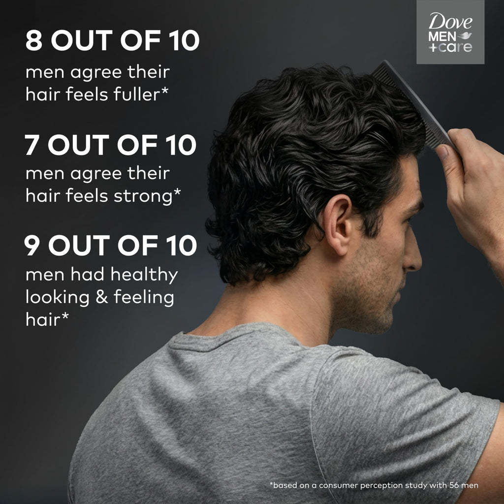 Dove Men+Care 2-in-1 Shampoo + Conditioner 1 ct Dandruff Defense to Moisturize Hair & Scalp, with Pyrithione Zinc, 18 FL OZ
