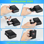 Battery Operated Ultrasonic Under Hood Rodent Repellent for Car Engines