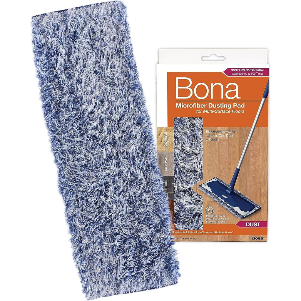 Buy now 3 Pack Bona Dusting Pad | Designed on Hardwood, Stone, Tile and Laminated Floors | 4" W x 15" Lâ€¦ at indiglob india