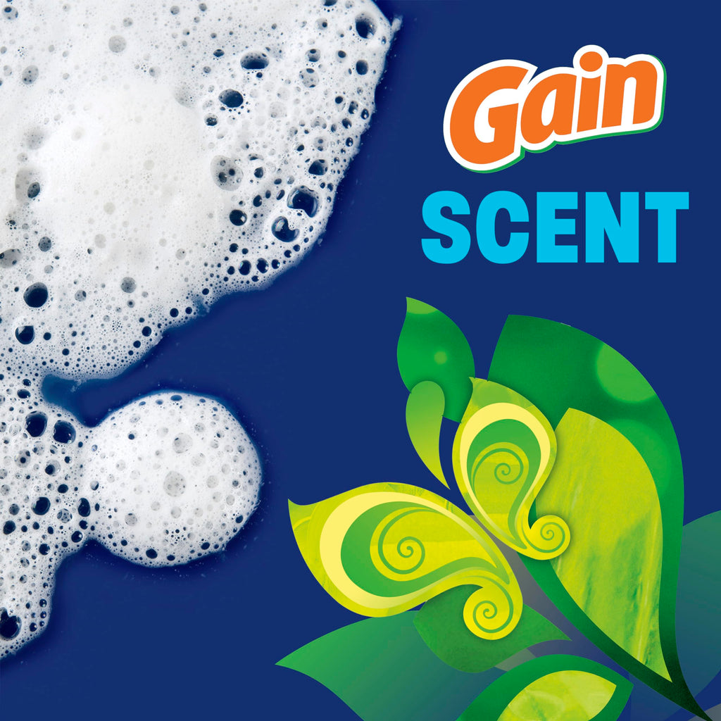 Dawn Powerwash Gain Original Dish Spray, Liquid Dish Soap, Dish Soap Refill, , 1 Starter Kit + 3 Refills, 64 Fl Oz Total (16 fl oz/bottle)