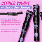 essence Lash Princess Sculpted Volume Mascara, Black (Pack of 1) | Sculpts & Defines Lashes, Volumizing, Long-Lasting, No Flaking or Smudging, Vegan & Cruelty Free, Paraben Free