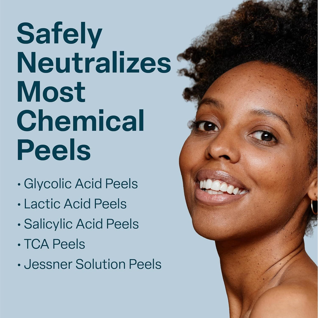 Buy now QRxLabs Chemical Peel Neutralizer Spray - 2 Fl Oz Mist - Glycolic Acid Peel Neutralizer for Face Aftercare & pH Balancer at indiglob india