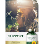 Carlyle Sunflower Lecithin Softgel Capsules | 2400mg | 200 Pills