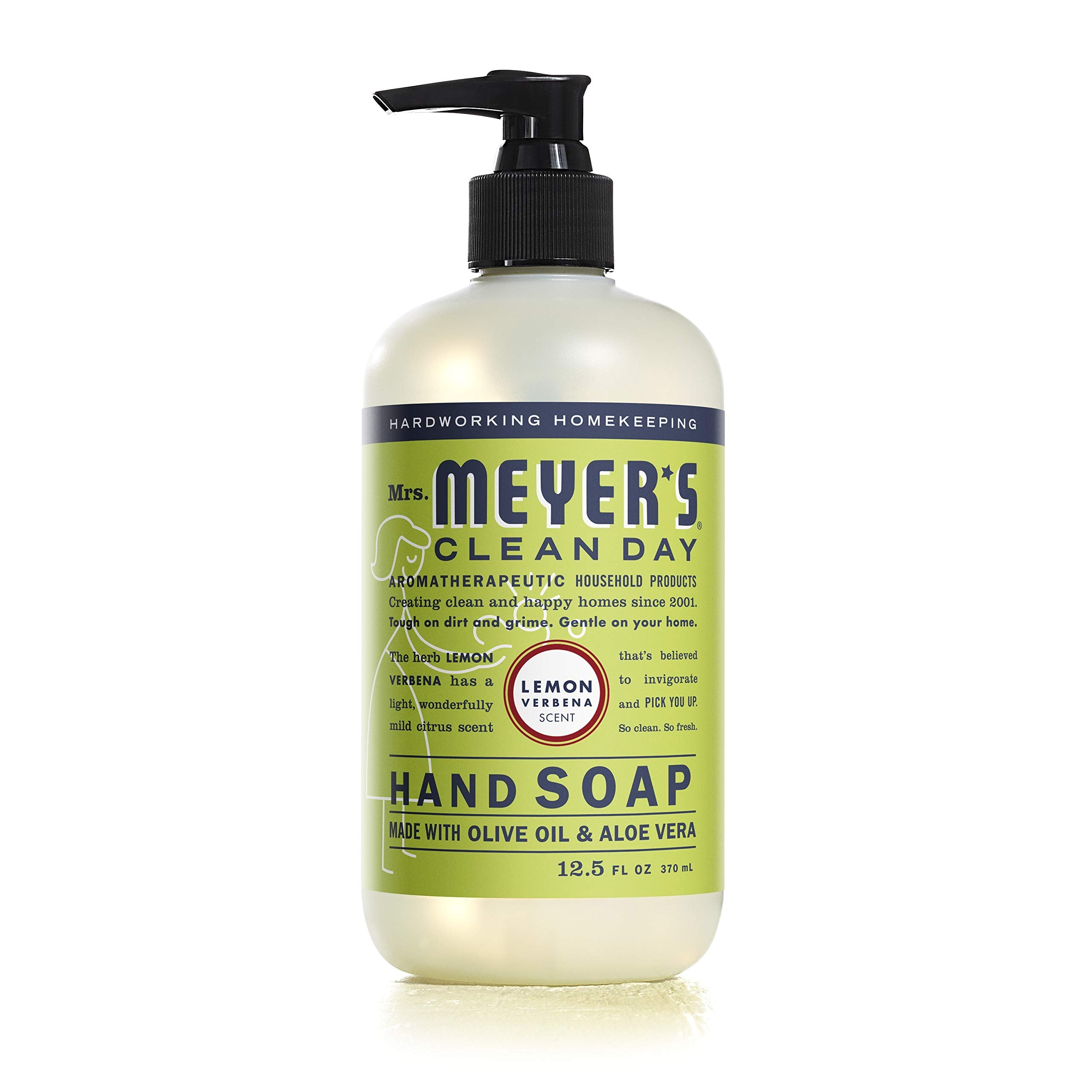 Buy now Mrs. MEYER'S Liquid Hand Soap, Cruelty Free Lemon Verbena Scent, 12.5 oz (Pack of 3) at indiglob india