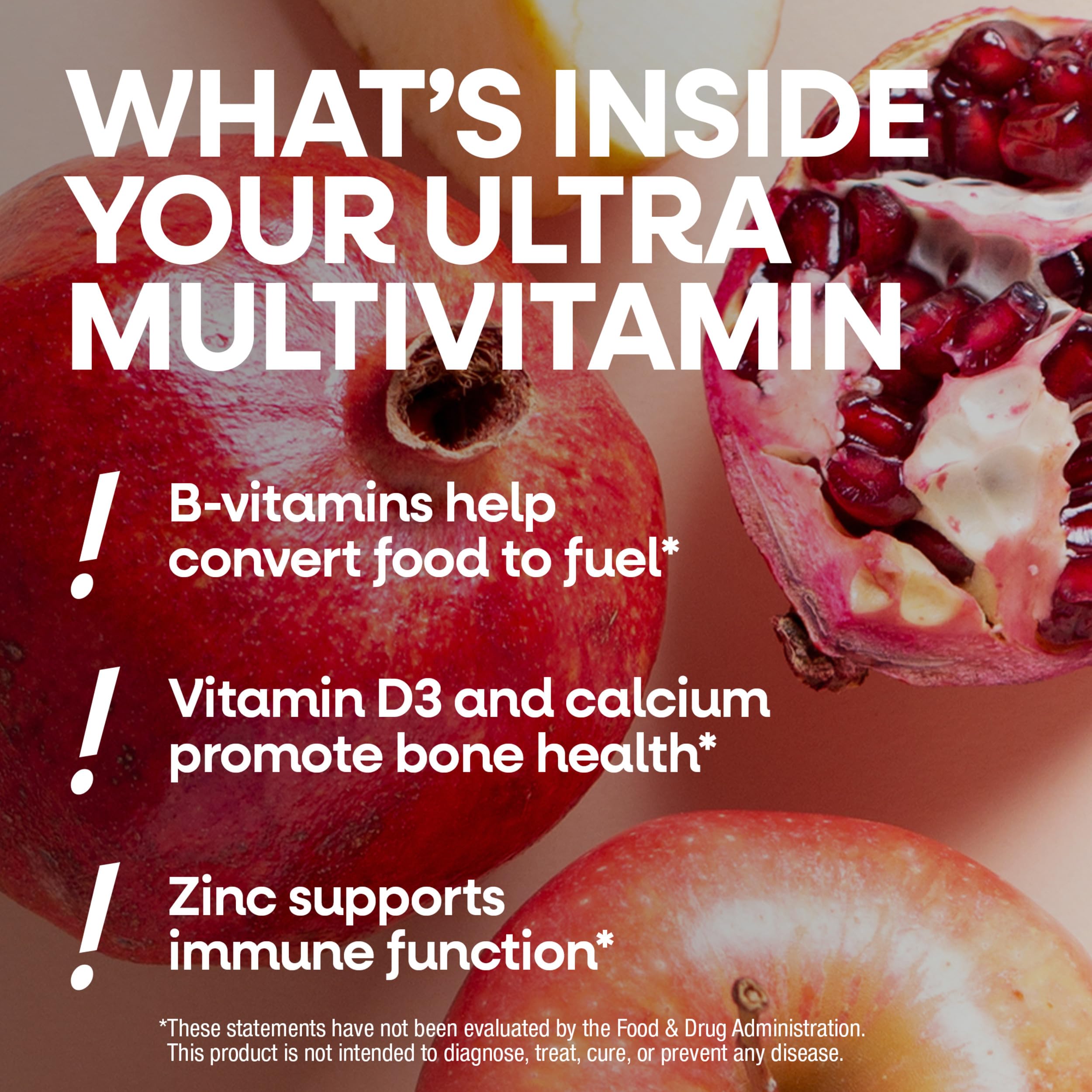 Nature's Way Alive! Men's 50 Plus Ultra Potency Multivitamin, 150 ct | Complete High Potency Formula with Vitamin D3, C, E, Methyl B12, Supports Cellular Energy, Heart, Brain, and Eye Health*