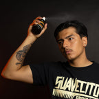 Suavecito Grooming Non-Aerosol Hairspray for Men - 8 oz - Classic Barber Scent, Medium Shine, Strong Hold Hair Spray - Works on all Hair Types & Textures