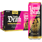 Buy now Liquid Death Sparkling Energy - Tropical Terror (Classic Piña Colada), Zero Sugar Energy Drink, Unextreme Caffeine 100mg, Essential Vitamins, 12 Fl Oz (Pack of 12) at indiglob india