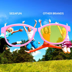 Buy now Blue Light Glasses for Kids Girls Boys with Cute Car Case, UV400 Protection, Anti Blue Ray Age3-12 at indiglob india