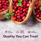 Micro Ingredients D Mannose 1,300mg Per Serving with Cranberry | 240 Veggie Capsules + Fat-Soluble Vitamin C & 1 Million CFU Probiotics Blend | Daily D Mannose Formula for Women | Filler Free, Non-GMO