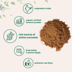 Organic Turmeric Powder, 5 Pounds | Rich in Active Curcumin | Pure Turmeric Supplement | Antioxidant Support for Joint & Immune Health | Non-GMO, Vegan Friendly, India Origin