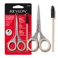 Buy now Revlon Designer Series Brow Set, Trimming and Shaping Eyebrow Kit with Scissors and Spoolie Brush, Easy to Use at Home or on The Go, 1 Count at indiglob india