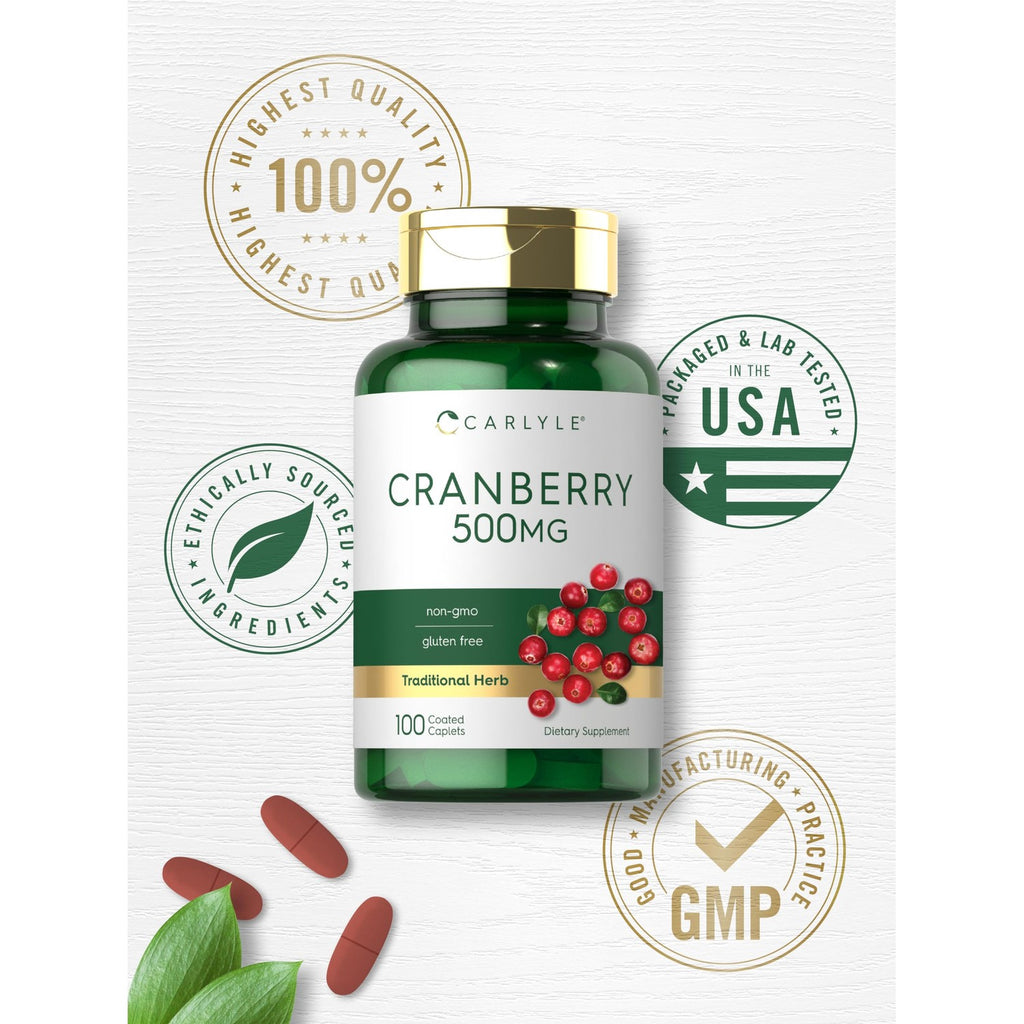 Carlyle Cranberry Pills | 100 Caplets