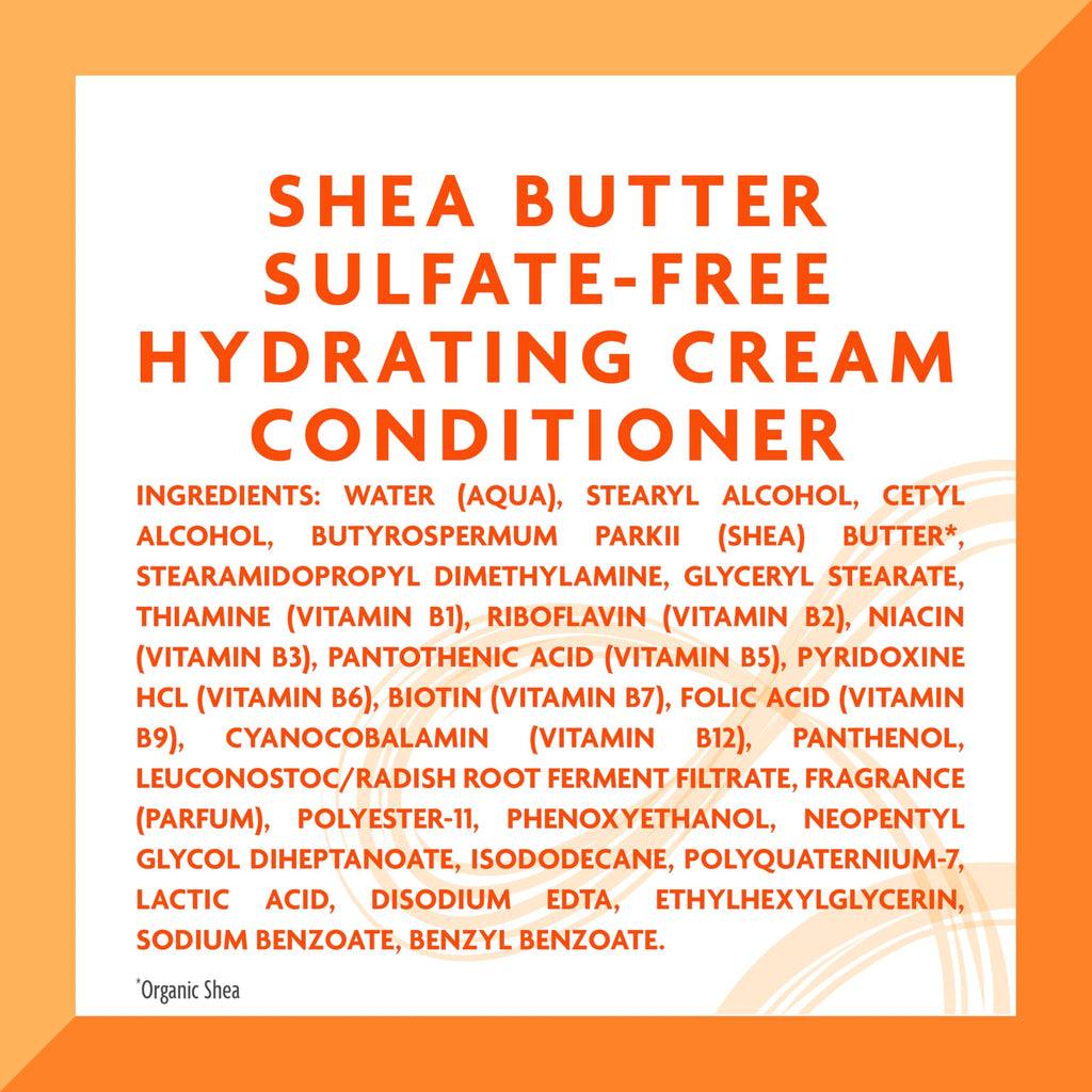 Cantu Shea Butter for Natural Hair Hydrating Cream Conditioner, 13.5 Ounce (07532-12/3EU)