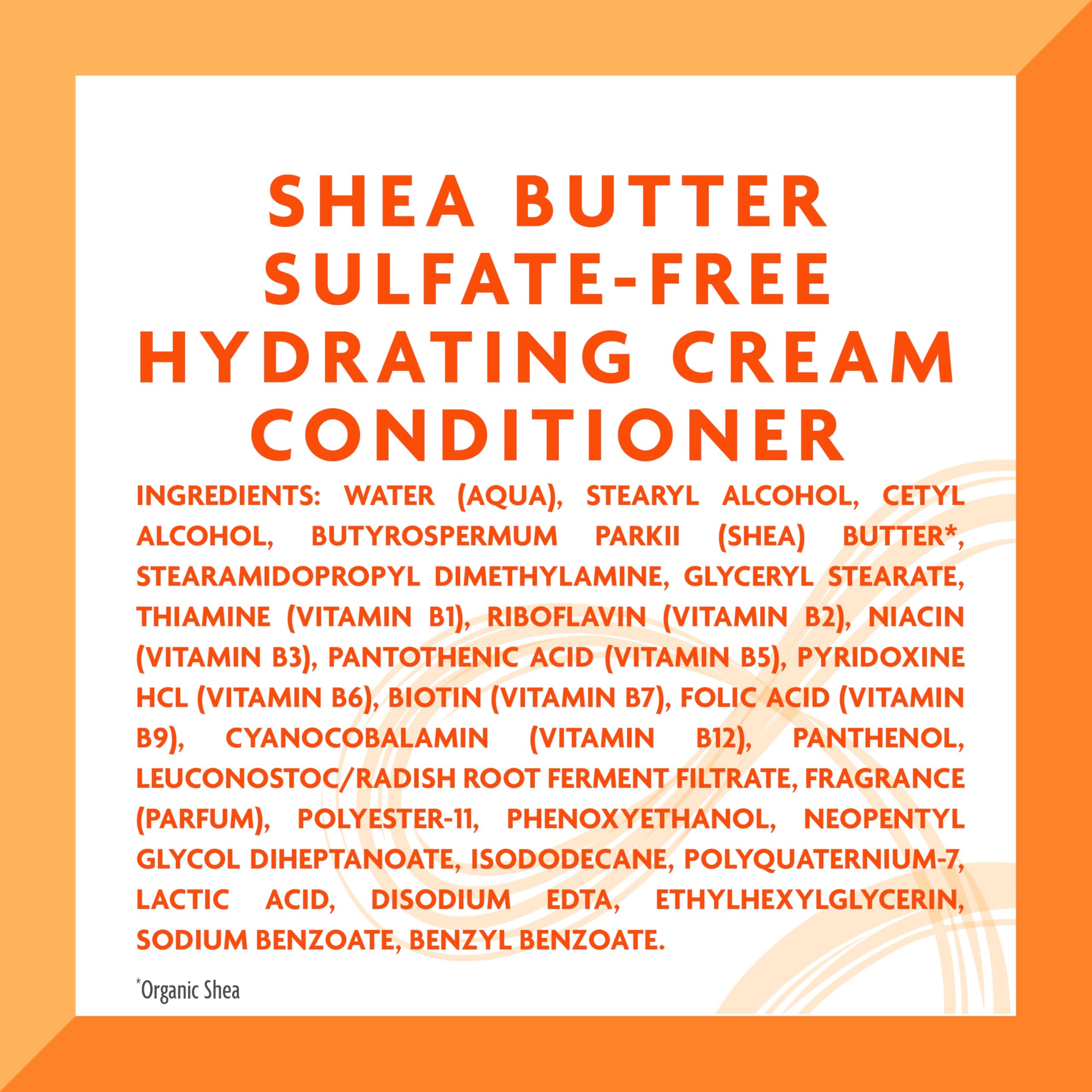 Cantu Shea Butter for Natural Hair Hydrating Cream Conditioner, 13.5 Ounce (07532-12/3EU)