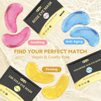 Under Eye Patches 30 Pairs, Eye Masks for Dark Circles Puffy Eyes