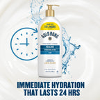 Gold Bond Healing Hydrating Body Lotion with Aloe, Moisturizer for Dry to Extra Dry Skin, 24-HR Hydration to Soothe & Comfort, Non-Greasy, Dermatologist-Tested, Light Scent, 24 Oz Family Size Pump