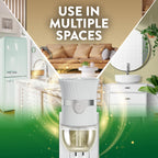 Air Wick Plug In Air Freshener Refills, Lush Honeysuckle & Sweet Peach, 4ct